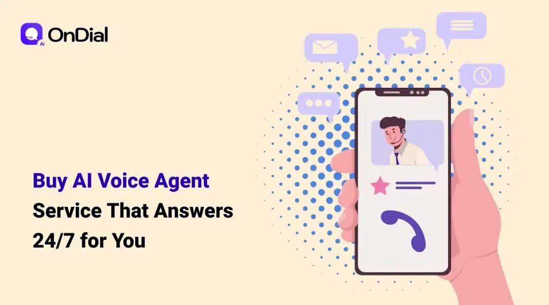 Buy AI Voice Agent Service That Answers 24/7 for You
