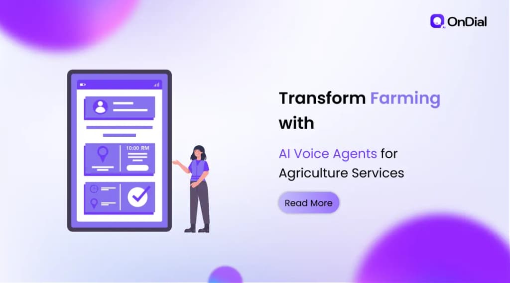 Transform Farming with AI Voice Agents for Agriculture Services
