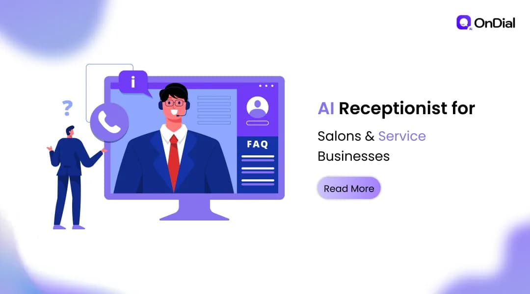 AI Receptionist for Salons & Service Businesses