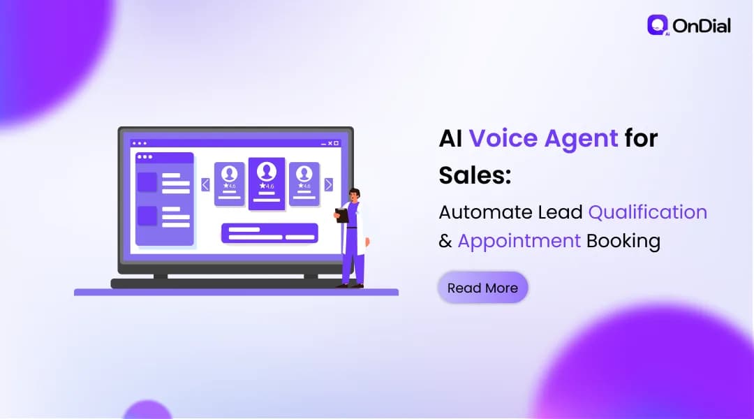 AI Voice Agent for Sales: Automate Lead Qualification & Appointment Booking